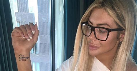 Inside Chloe Ferry's tattoo collection 